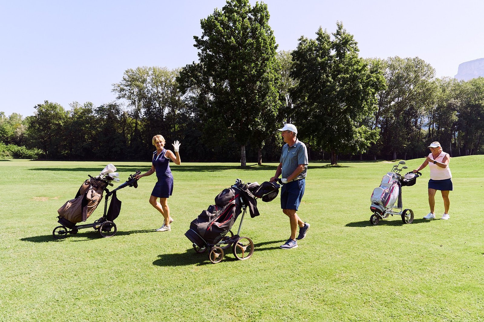 Un parcours 18 trous au cœur de l’Isère